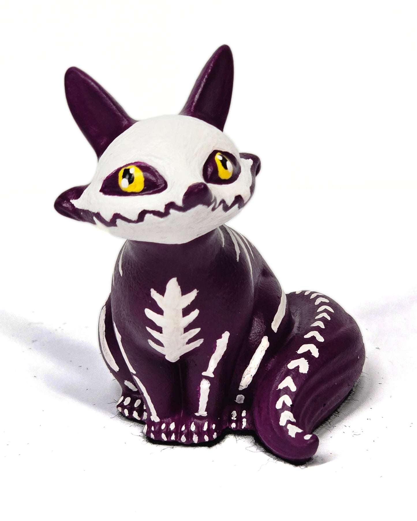 Nibbleton or Chompette Purple Skeleton Pups