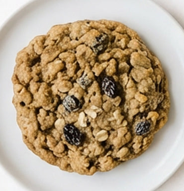 Soft-Baked Oatmeal Raisin Cookies