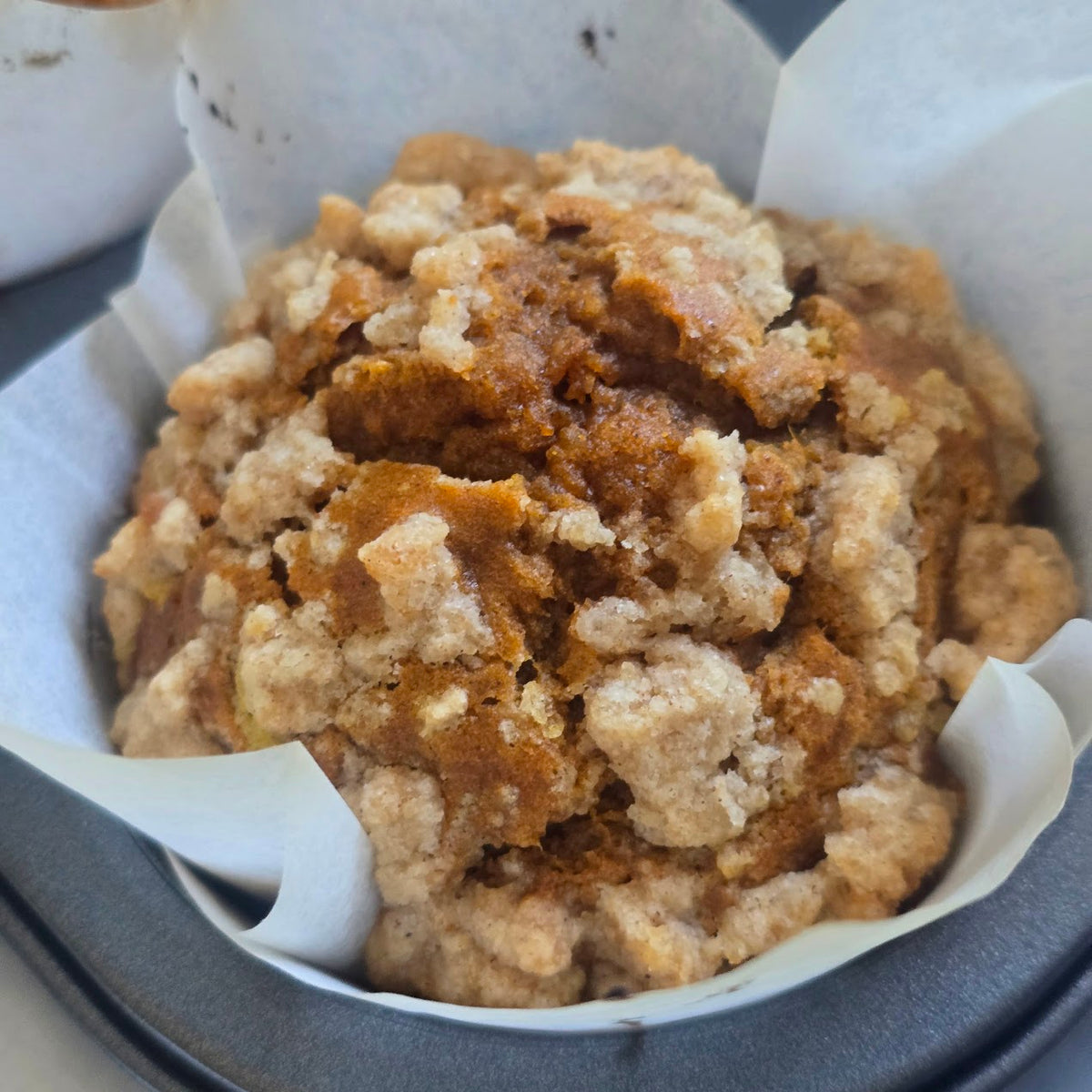 Pumpkin Crumble Jumbo Muffin