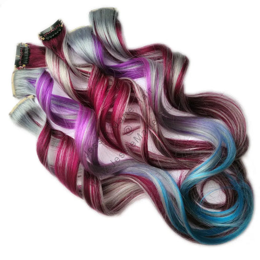 winter colored hairstyles