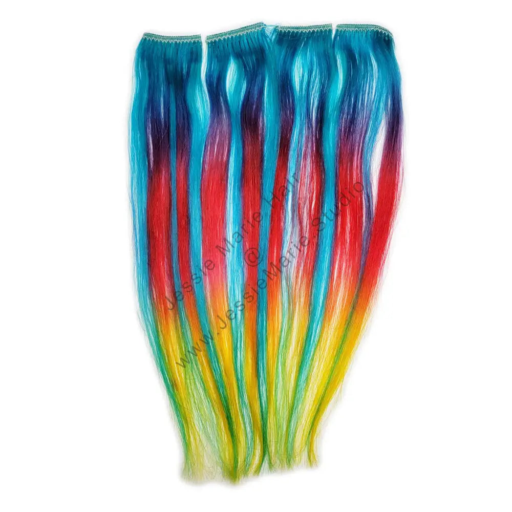 Deep Sea Rainbow Hair Extensions
