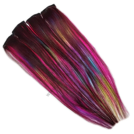 Purple Color Melt Hair