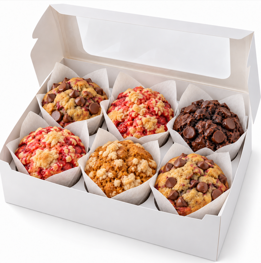 Morning Crumbs Box – From-Scratch Muffin Assortment