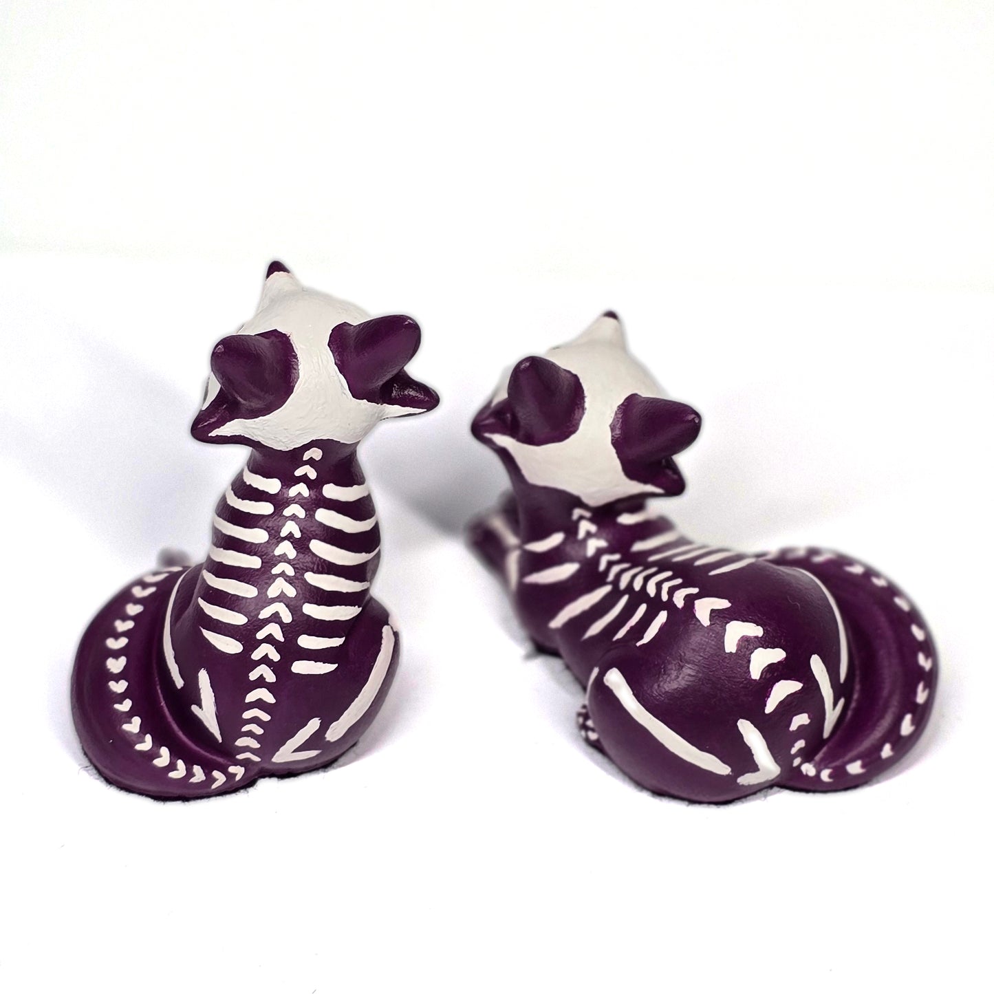 Nibbleton or Chompette Purple Skeleton Pups