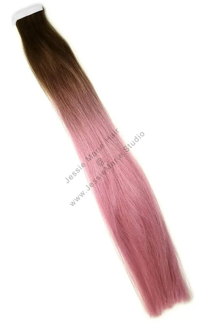 Rose Petal Pastel Pink Hair Extensions